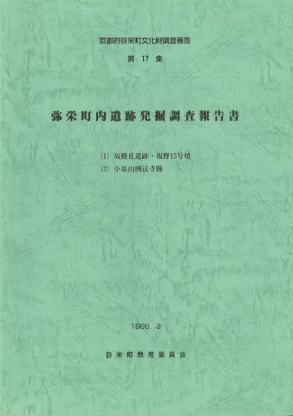 坂野丘遺跡・坂野15号墳 小原山興法寺跡 / | 歴史・考古学専門書店 六