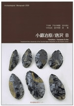 小鍛冶原/唐沢B 後期旧石器時代末から縄文時代草創期にかけての移行期の石器群
