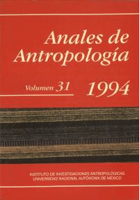 Anales de Antropología vol. 31(ǯ)