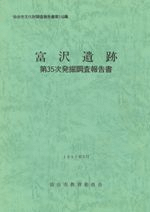 富沢遺跡 第35次発掘調査報告書