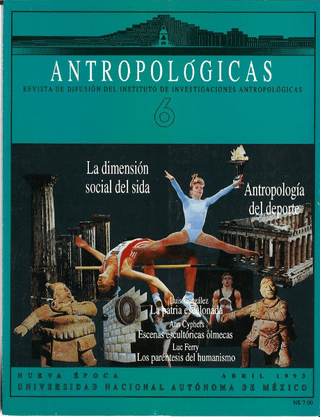 Antropológicas nueva época(ؤο)5å