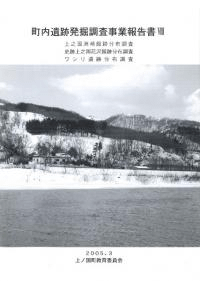 上之国洲崎館跡分布調査 史跡上之国花沢館跡分布調査 ワシリ遺跡分布調査