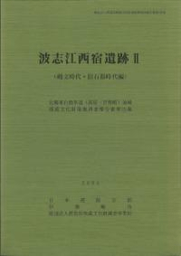 波志江西宿遺跡2(縄文時代・旧石器時代編)