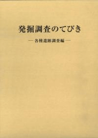 発掘調査のてびき 各種遺跡調査編