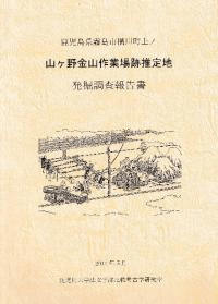 山ヶ野金山作業場跡推定地 発掘調査報告書