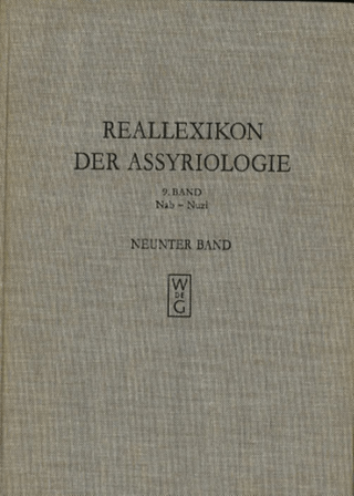 Reallexikon der Assyriologie und Vorderasiatischen Archaologie Band 9: Nab-Nuzi
