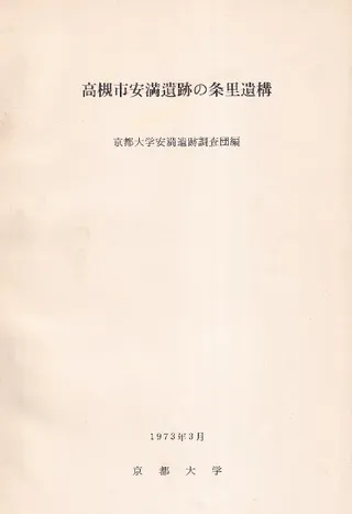 高槻市安満遺跡の条里遺構