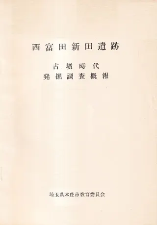 西富田新田遺跡 : 古墳時代発掘調査概報