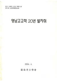  영남고고학 20년 발자취��(����͸ų� 20ǯ��­��)
