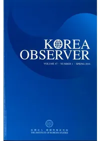 KOREAOBSERVERVOLUME47NUMBER1SPRING 2016