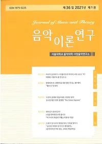 음악이론연구 ()36 2021ǯ 1