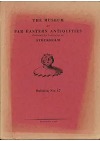 Museum of Far Eastern Antiquities No.173