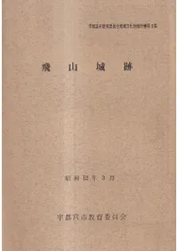 飛山城跡  宇都宮市教育委員会編