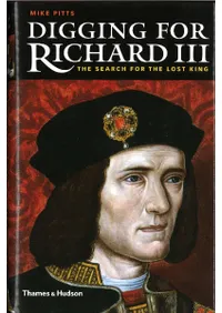 Digging for Richard III: The Search for the Lost King