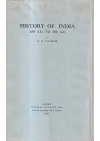 Hitory of India : 150 A.D. to 350 A.D. (ɤ :  150 ǯ 350 ǯ)