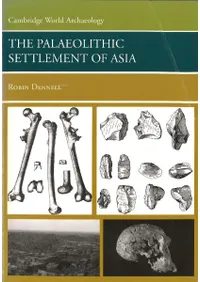 The Palaeolithic Settlement of Asia