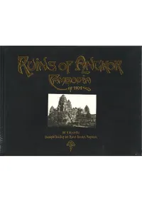 Ruins of Angkor Cambodia in 1909