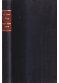 A history of ancient Sanskrit literature(奵󥹥åʸؤ)