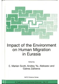 Impact of the Environment on Human Migration in Eurasia