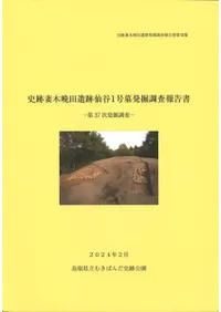 史跡妻木晩田遺跡仙谷1号墓発掘調査報告書 : 第37次発掘調査