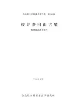 桜井茶臼山古墳 範囲確認調査報告