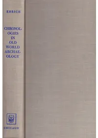 Chronologies in Old World Archaeology���ϡ��ɥ��С�