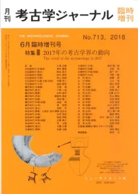 考古学ジャーナル 713 特集 2017年の考古学界の動向