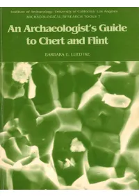 An Archaeologist��s Guide to Chert and Flint(�͸ųؼԤΤ���Υ��㡼�ȤȲ��Ǥ��Х�����)���ڡ��ѡ��Хå�