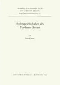 Bodengesellschaften des Vorderen Orients