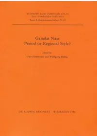 Gamdat Nasr : Period or Regional Style? : Papers Given at a Symposium Held in Tubingen, November 1983