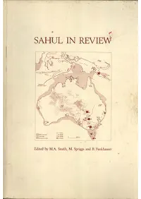 Sahul in Review : Pleistocene Archaeology in Australia, New Guinea and Island Melanesia