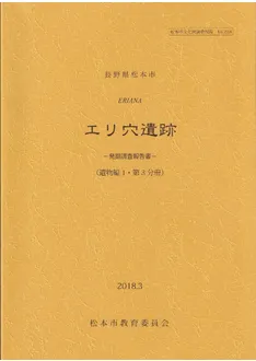 エリ穴遺跡 発掘調査報告書 (遺物編1・第3分冊) / | 歴史・考古学専門
